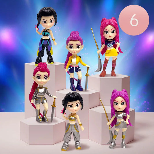 Kpop Demon Hunters Keychain Blind Box Trading Card