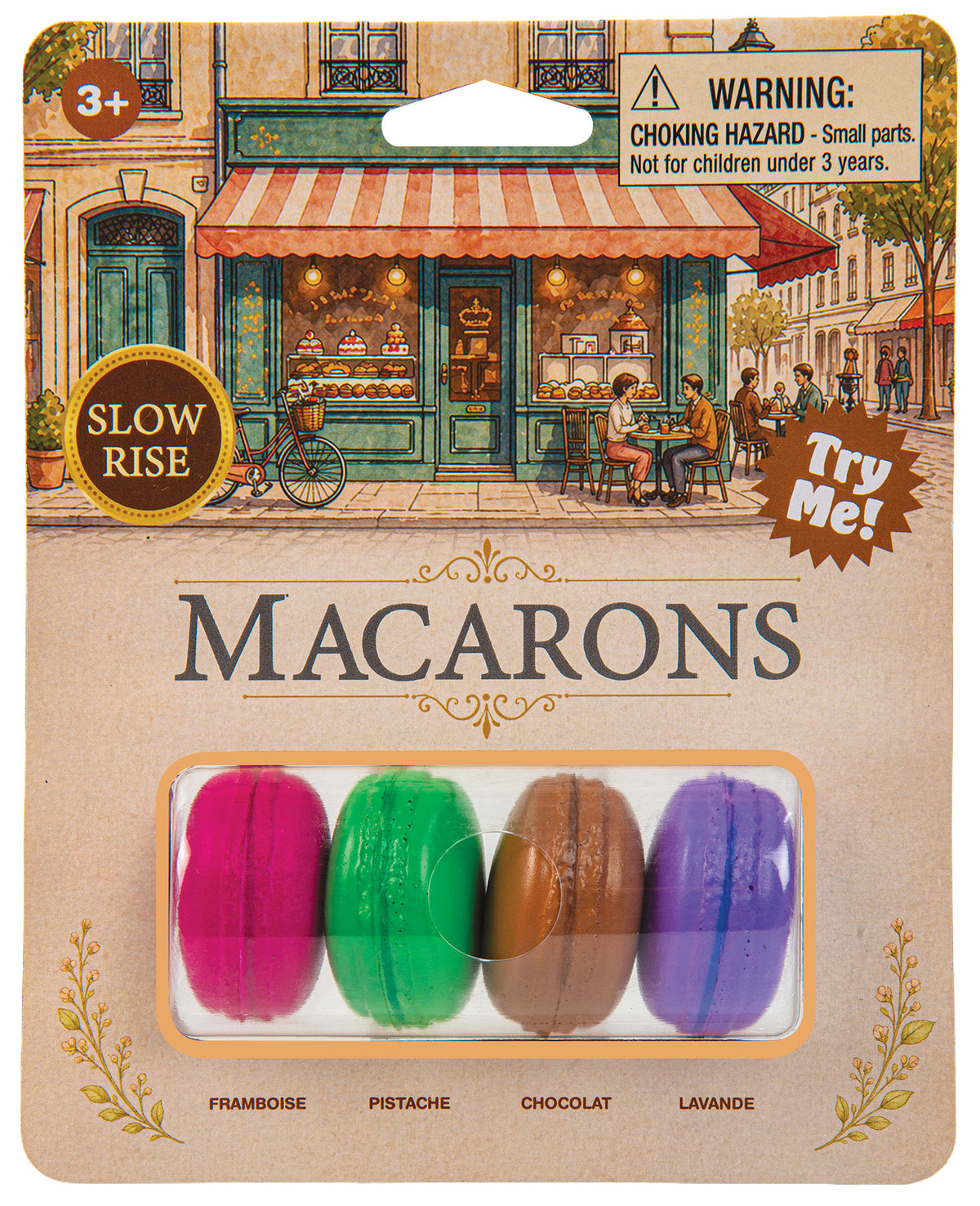 Slow Rise Macarons 4 pack