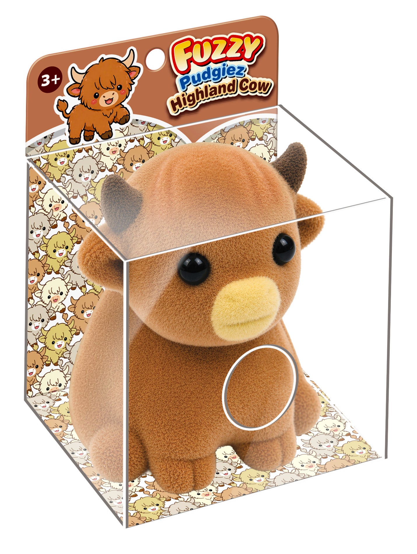 Fuzzy Pudgiez Highland Cow