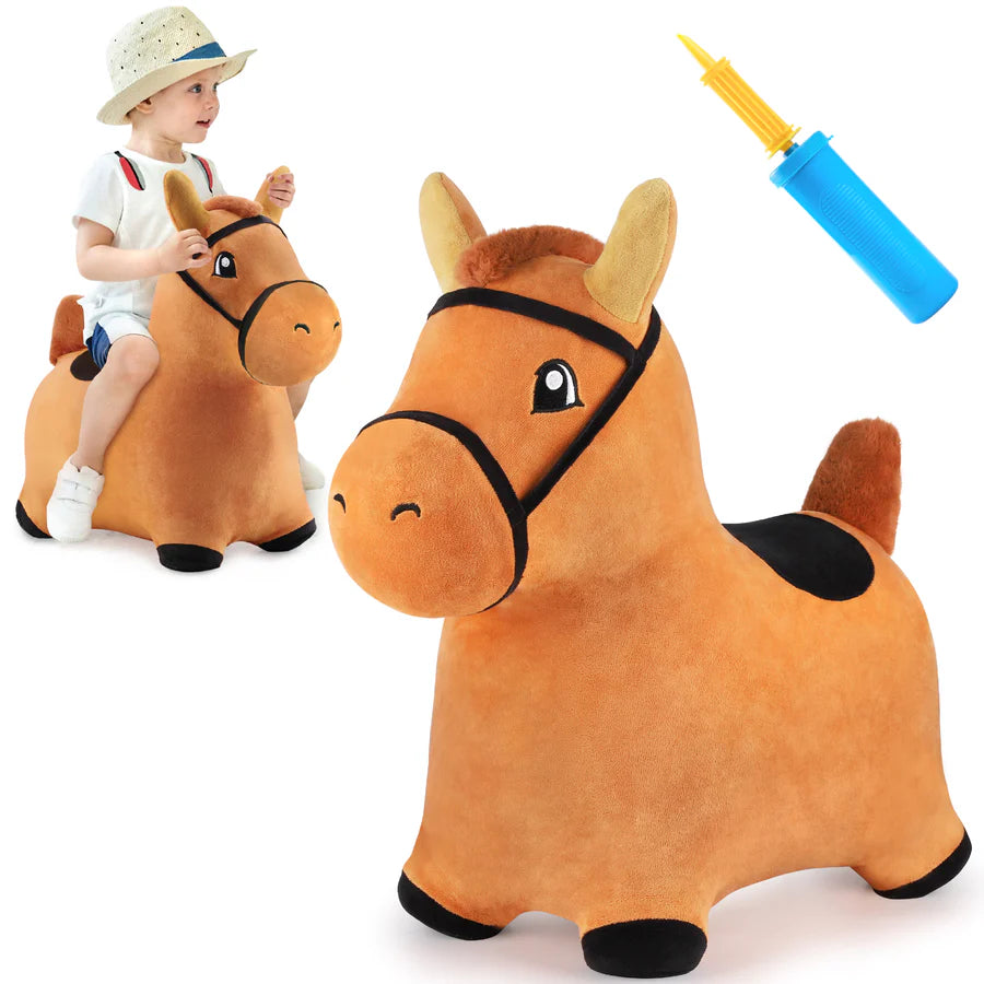 Bouncy Horse Brown