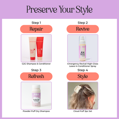 Powder Puff Dry Shampoo | volumizing non aerosol dry shampoo