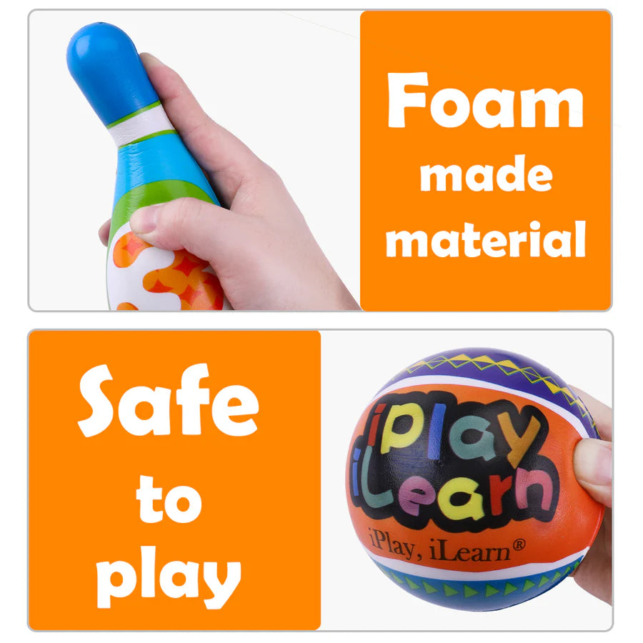 Soft Number Bowling Set