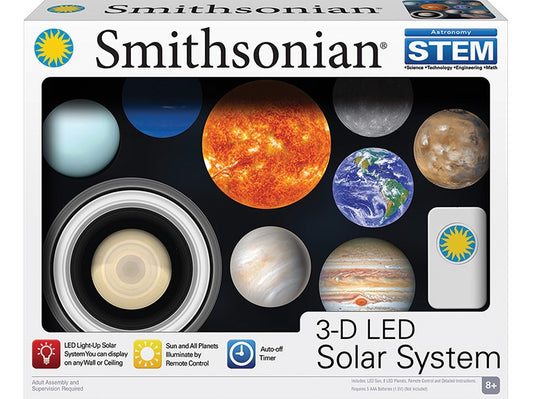 3D LED Solar System