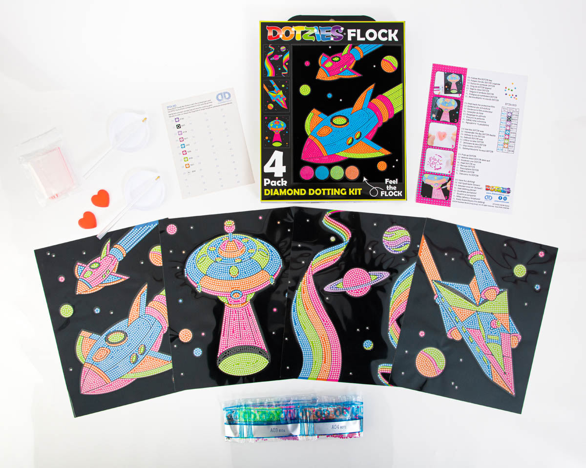 Diamond Dotz Dotzies Flock Assortment