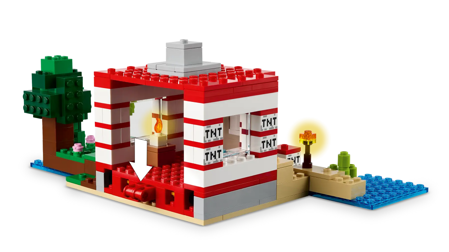 Minecraft 21275 The TNT Jungle House