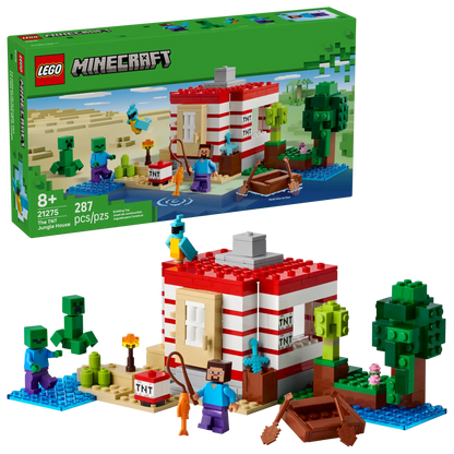 Minecraft 21275 The TNT Jungle House
