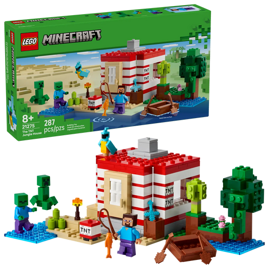 Minecraft 21275 The TNT Jungle House