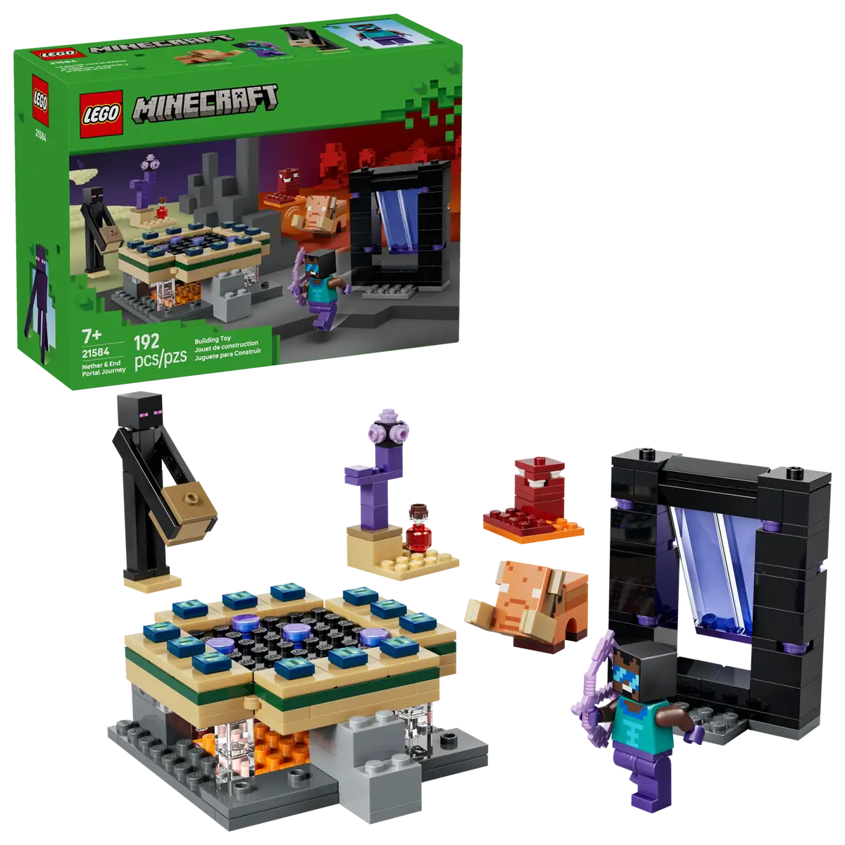 Minecraft 21584 Nether & End Portal Journey
