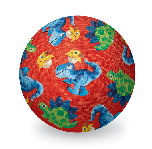 7in Playground Ball Dino Friends