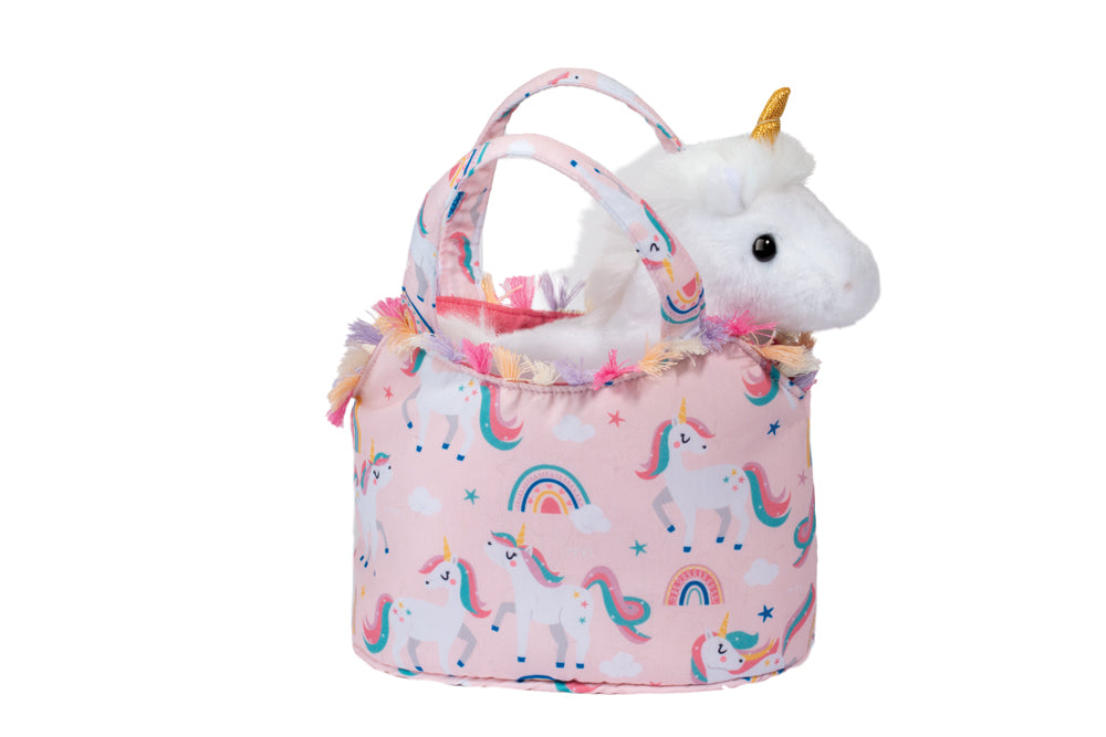 Sassy Sak Unicorn with White Unicorn