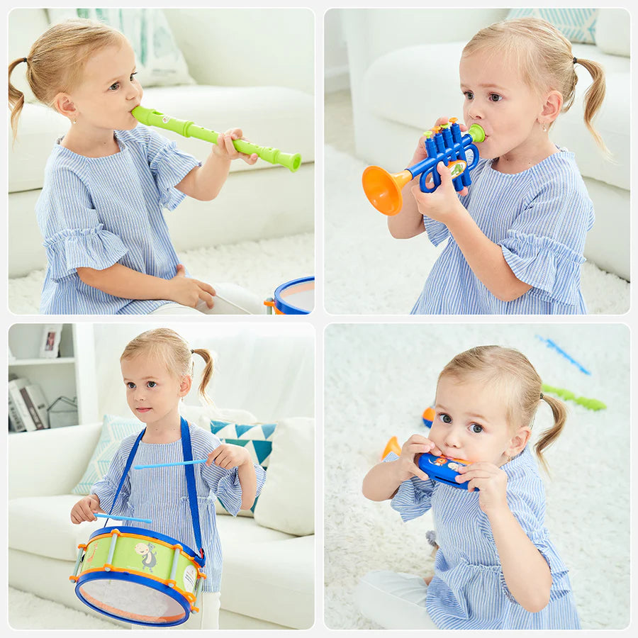 Toddler Kids Drum Set Musical Instruments Toys