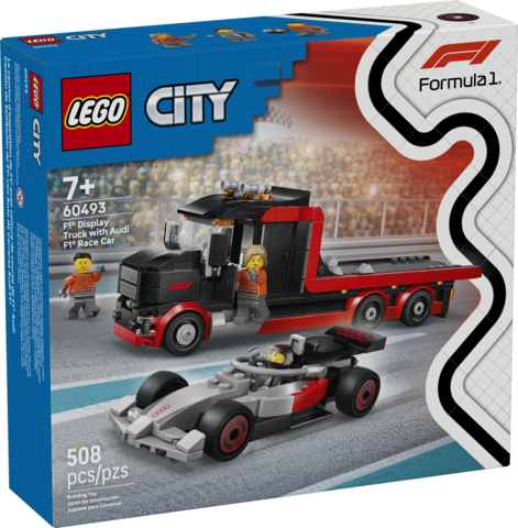 City 60493 F1® Display Truck with Audi
