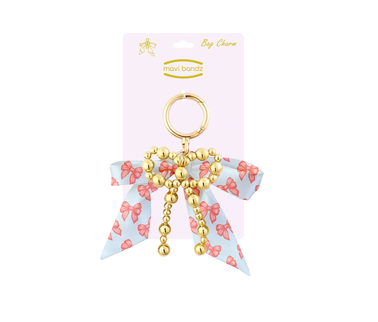 Mavi Bow Bag Charm