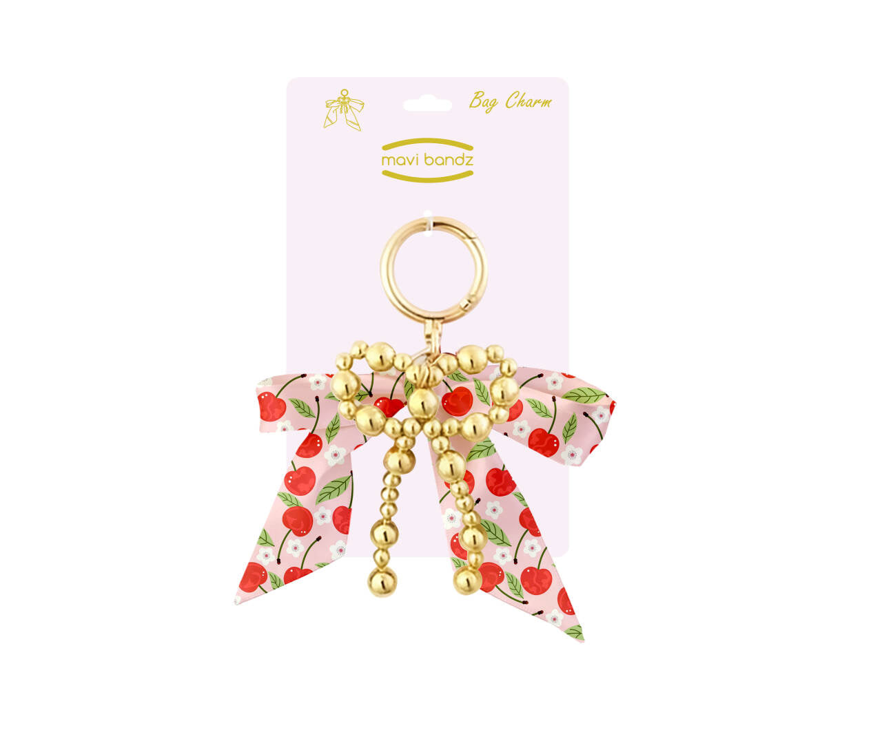 Mavi Bow Bag Charm