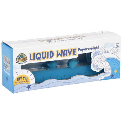 Liquid Wave Paperweight