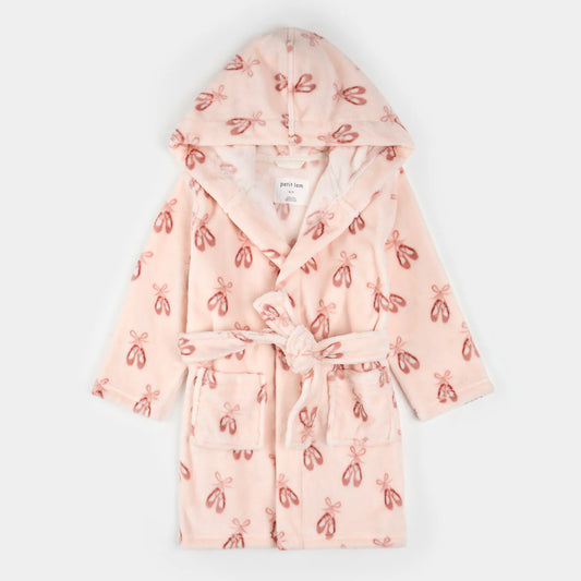 Ballet Slippers Hooded Robe