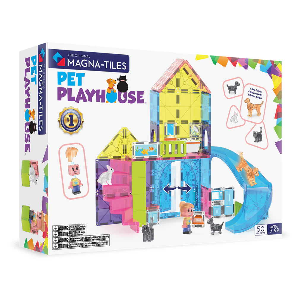 Magna-Tiles® Pet Playhouse 50-Piece Set