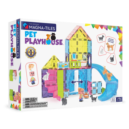 Magna-Tiles® Pet Playhouse 50-Piece Set