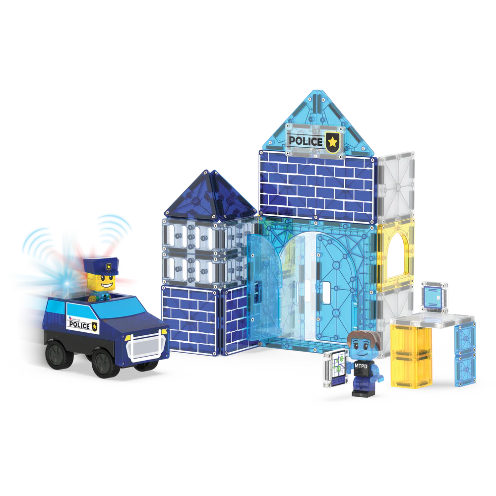Magna-Tiles® Police Station 35-Piece Set