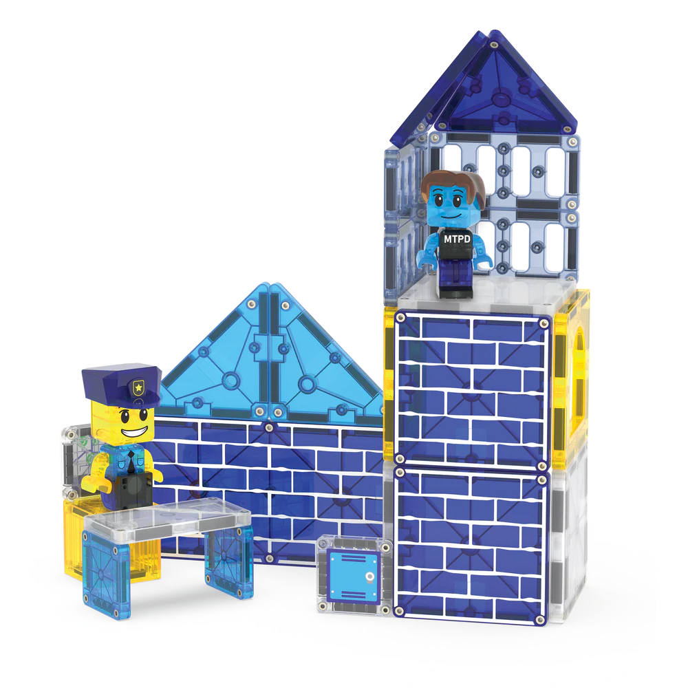 Magna-Tiles® Police Station 35-Piece Set