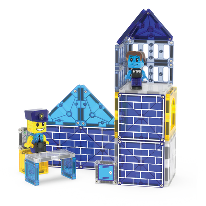 Magna-Tiles® Police Station 35-Piece Set