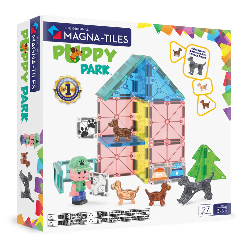 Magna-Tiles® Puppy Park 27-Piece Set