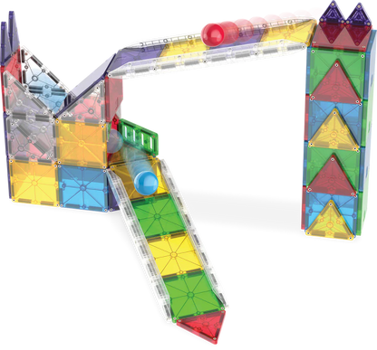 Magna-Tiles® Rail Racers Deluxe 90-Piece Set