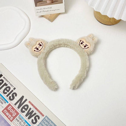 Labubu Furry Spa Headband SPA