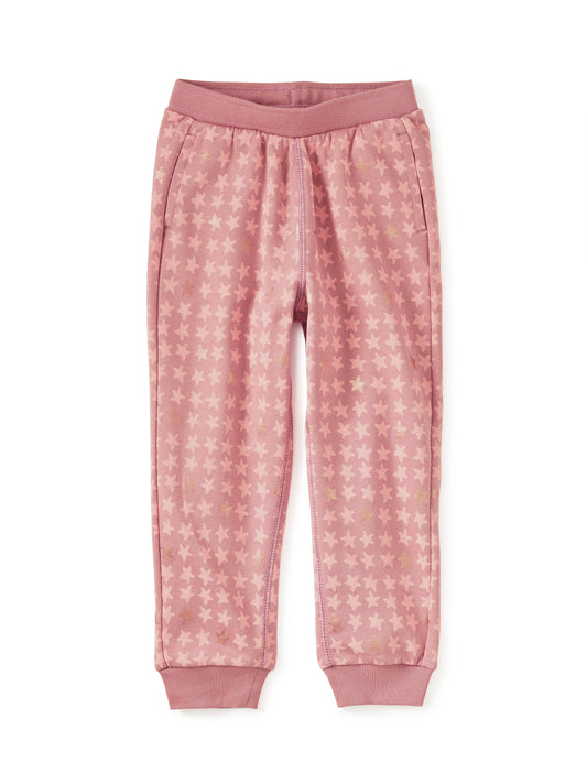Metallic Stars Going Places Joggers
