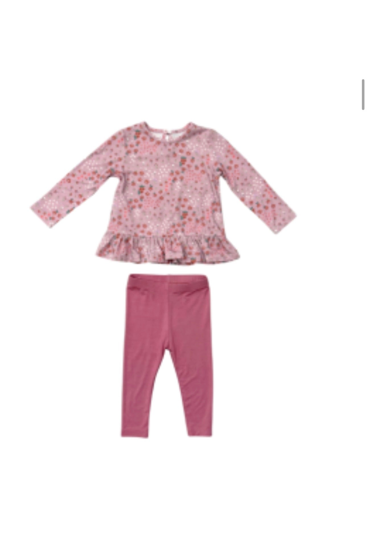 Lilac Cluster Peplum Set