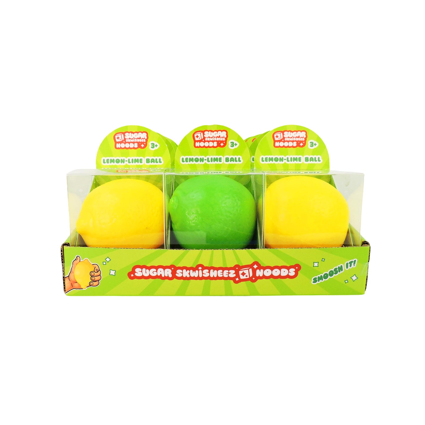Sugar Skwisheez Noods - Lemon/Lime Ball