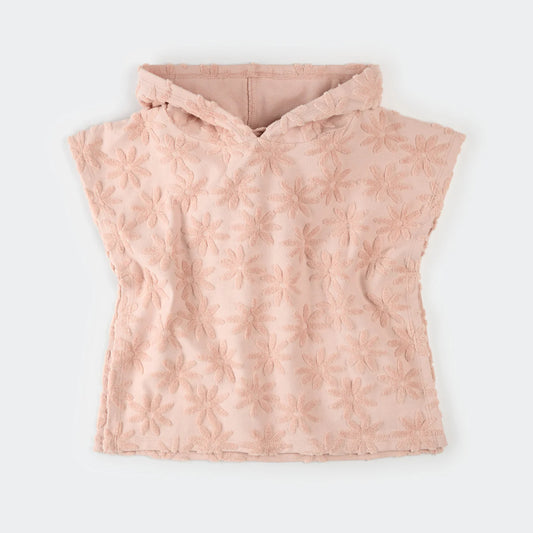 Starfish on Light Pink Beach Poncho