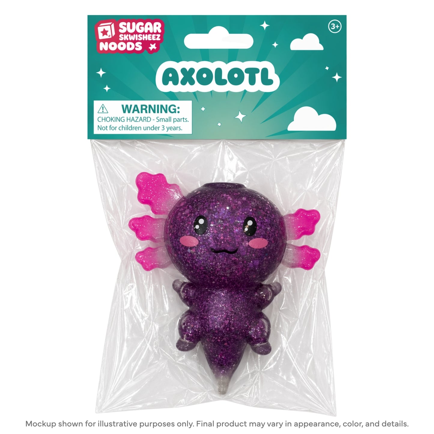 Sugar Skwisheez Noods Axolotl