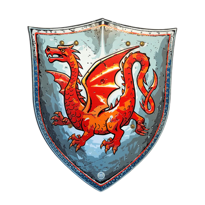 Liontouch Amber Dragon Knight Shield
