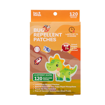 BioSwiss Bug Repellent Patches - Orange Box