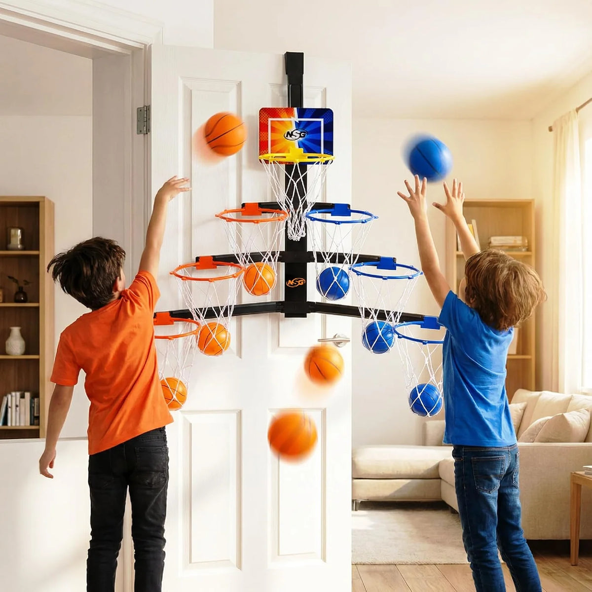 Over The Door Basketball Hoop