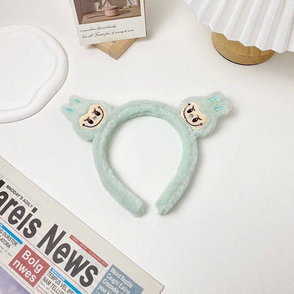 Labubu Furry Spa Headband SPA