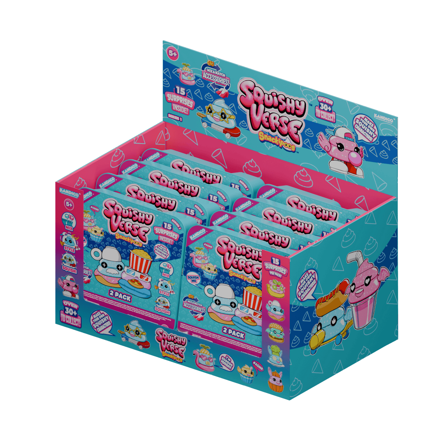 SquishyVerse Snackipoos 2-Pack