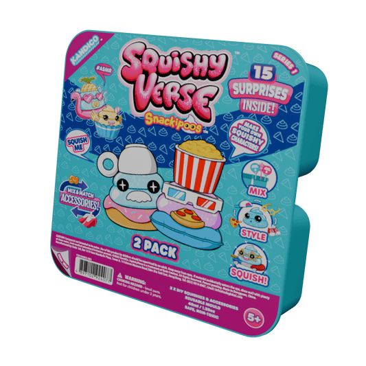 SquishyVerse Snackipoos 2-Pack