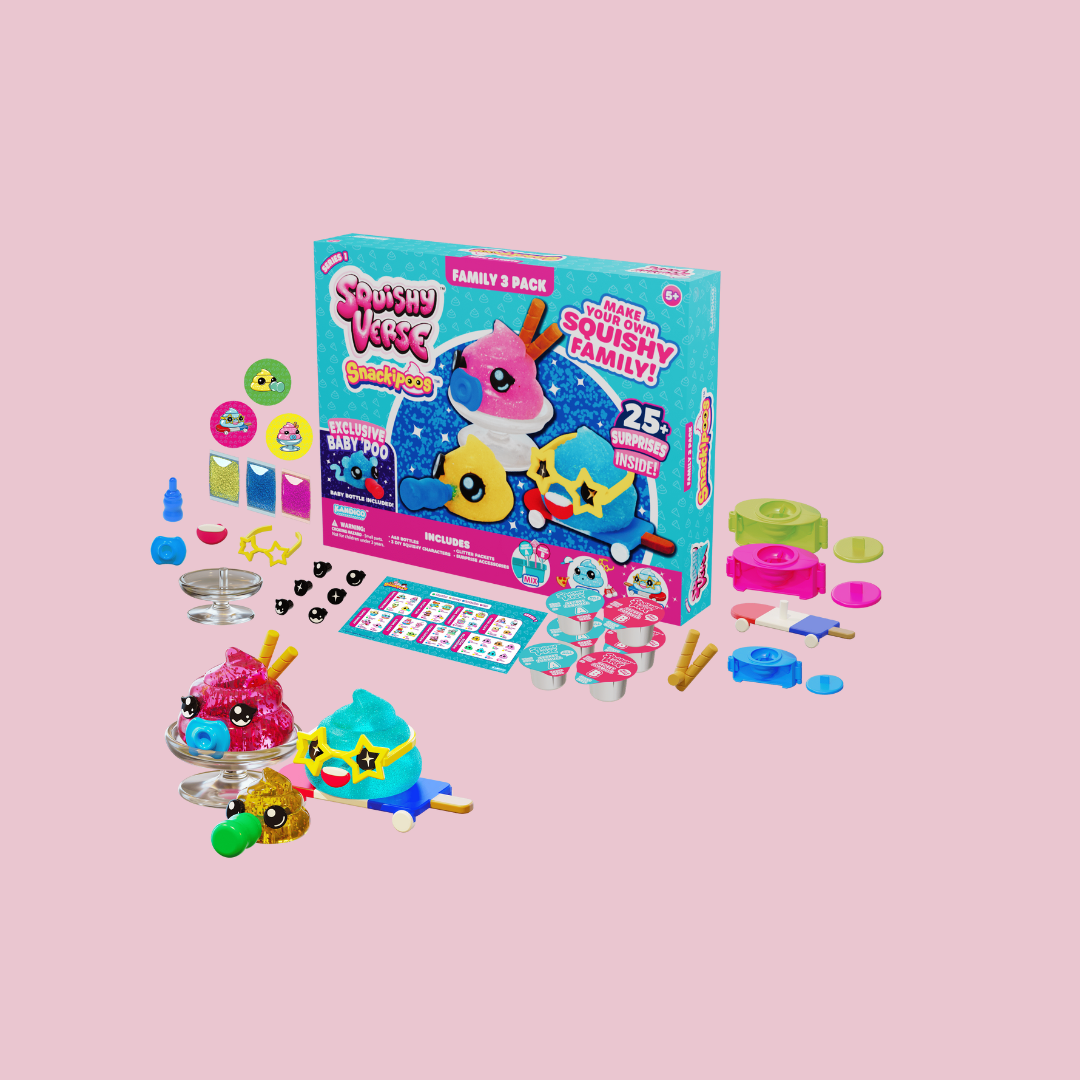 SquishyVerse Snackipoos Family Pack