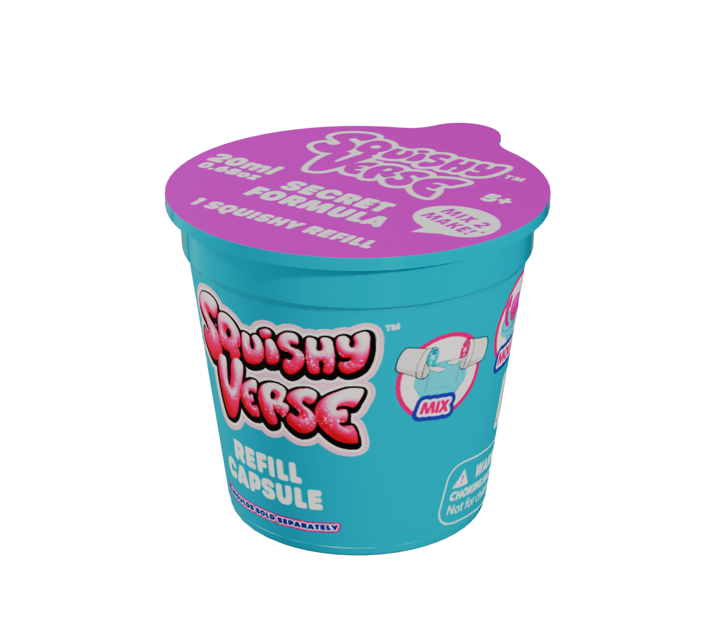 SquishyVerse Snackipoos Refill Capsules