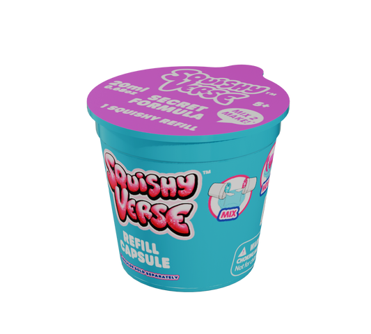 SquishyVerse Snackipoos Refill Capsules
