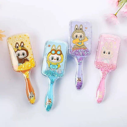 Labubu Liquid Sequins Hair Brush
