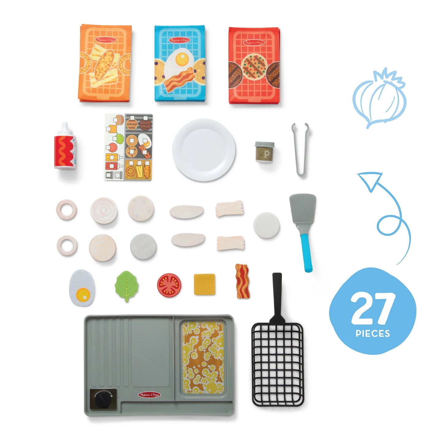 Flip and Fry Grill Play Set