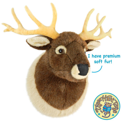 Evander The Elk Head - 25 Inch