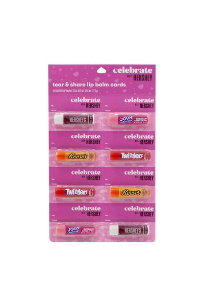 UPD 42HA190HBAZ Hershey 8 pcs Tear & Share Lip Balm - 3 pks