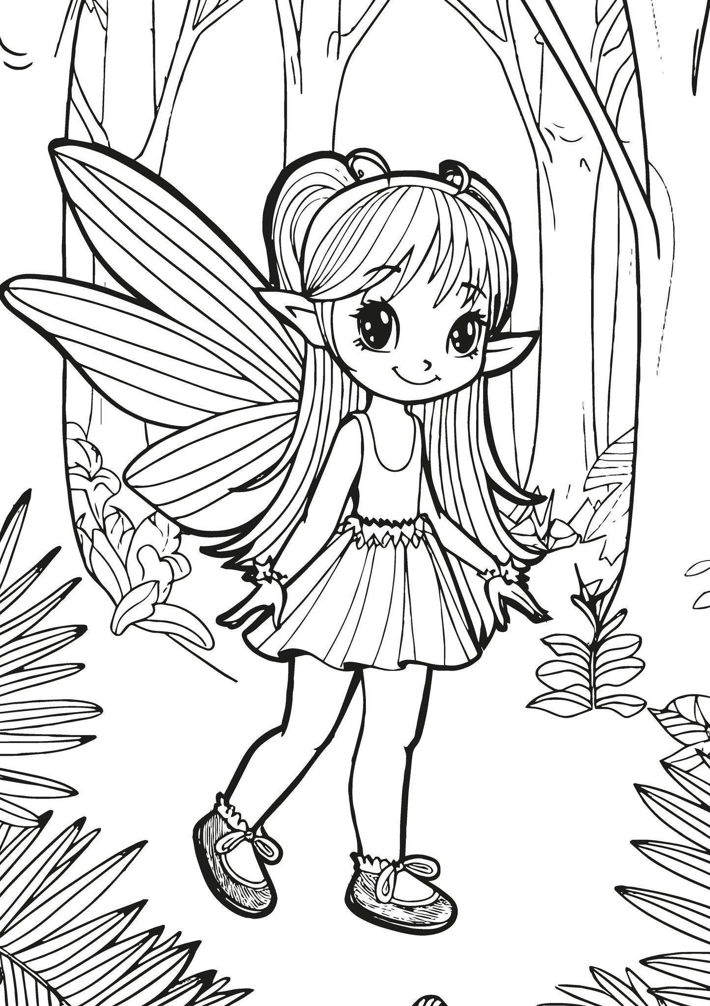 Fairyland Fun XXL Coloring Book