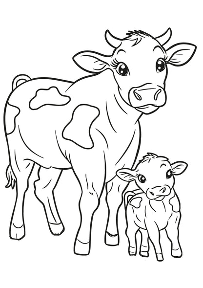 Farm Friends XXL Coloring Book