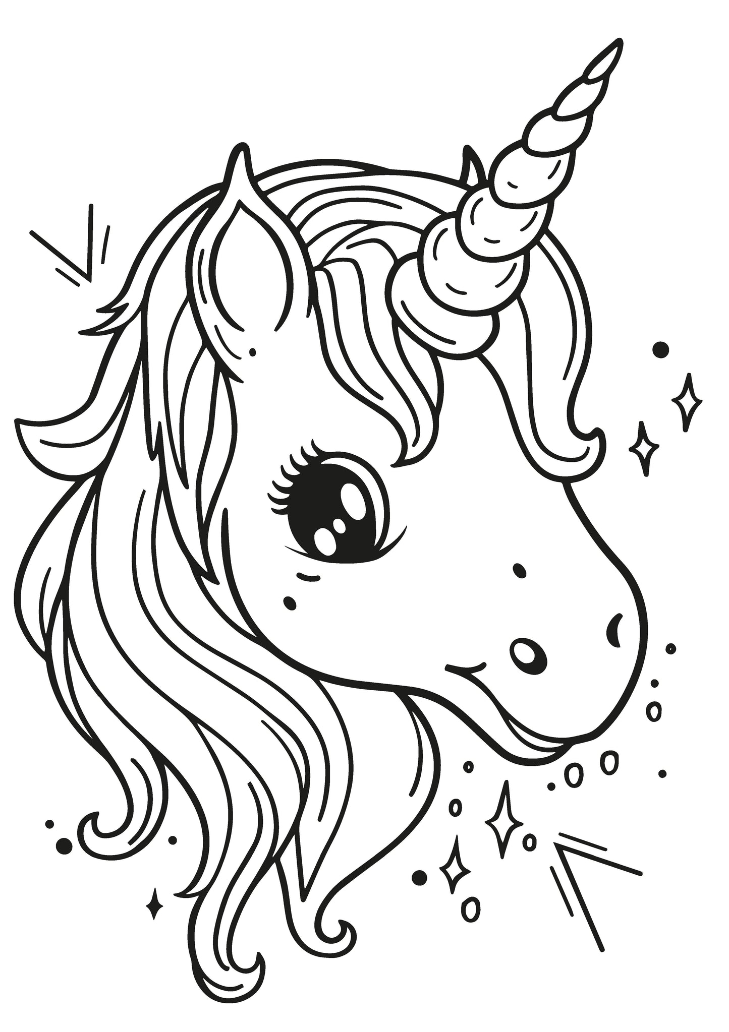 Unicorn Dreams XXL Coloring Book