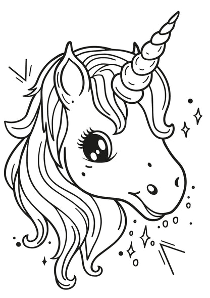 Unicorn Dreams XXL Coloring Book